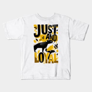 Just and Loyal - Badgers - Fantasy Kids T-Shirt